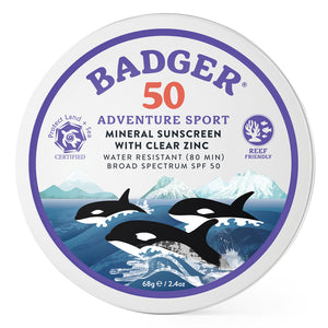 Adventure Sport Mineral Sunscreen Tin - SPF 50