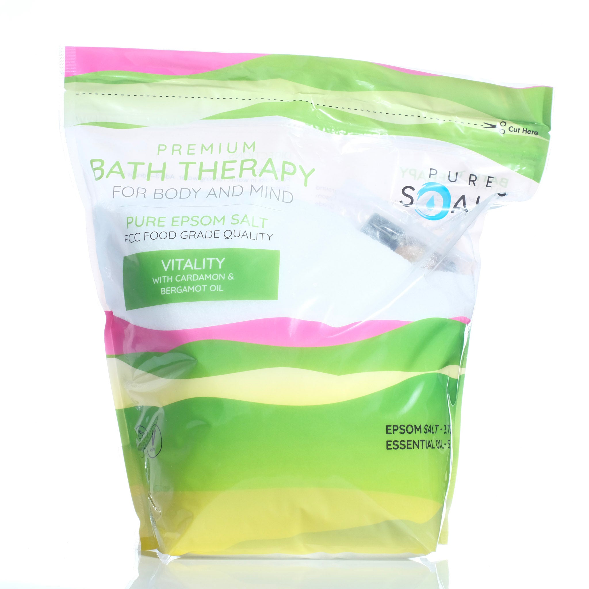 Vitality - Pure Soaks Bath Therapy Salts
