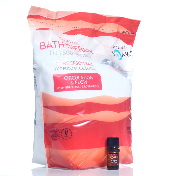 Circulation & Flow - Pure Soaks Bath Therapy Salts