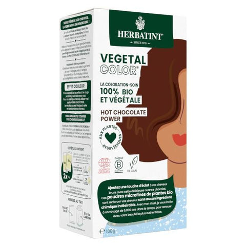 Herbatint Vegetal Colour - Hot Chocolate Powder