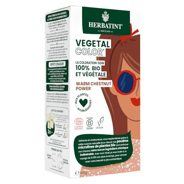 Herbatint Vegetal Colour - Warm Chestnut Powder