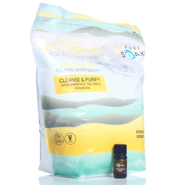 Cleanse & Purify  - Pure Soaks Bath Therapy Salts