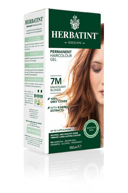 Herbatint Permanent Colour - 7M Mahogany Blonde