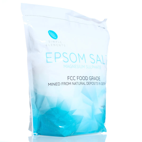 FCC Grade Epsom Salt 4KGS - Pure Soaks Bath Therapy Salts
