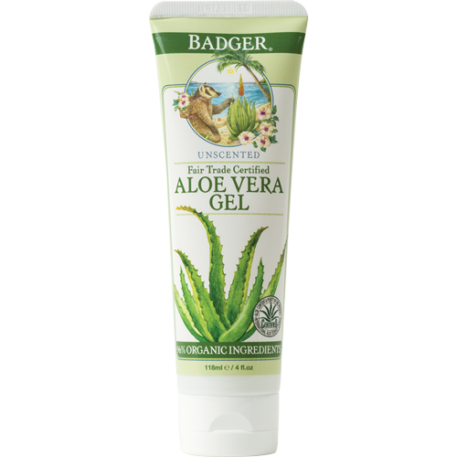 Badger Organic & Fair Trade Aloe Vera Gel - Unscented