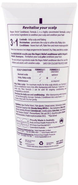 Hope’s Relief Itchy Flaky Scalp Conditioner with Natural Ingredients