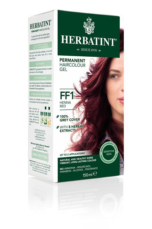 Herbatint Permanent Colour - FF1 Henna Red