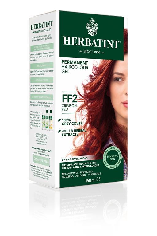 Herbatint Permanent Colour - FF2 Crimson Red