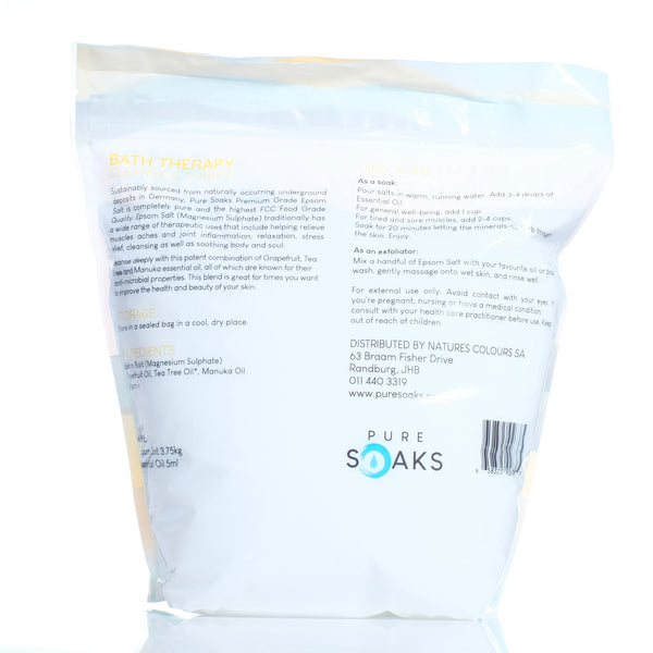 Cleanse & Purify  - Pure Soaks Bath Therapy Salts